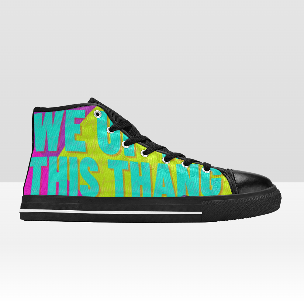 We Up In This Thang Baby High Top Tennis Shoes